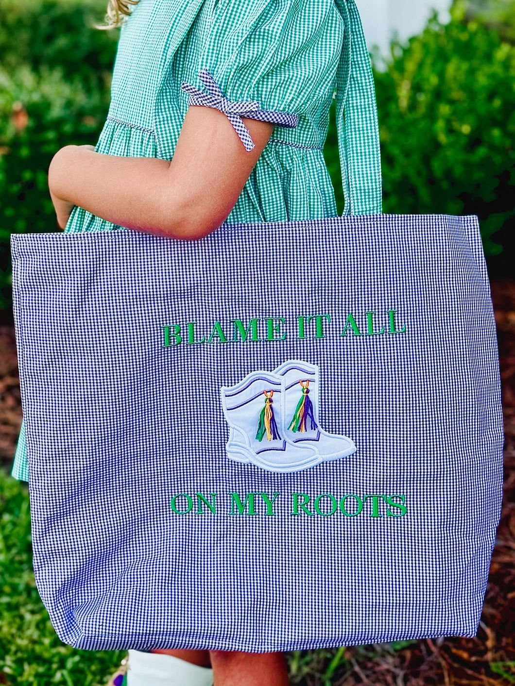 Blame it All on My Roots Bead Bag