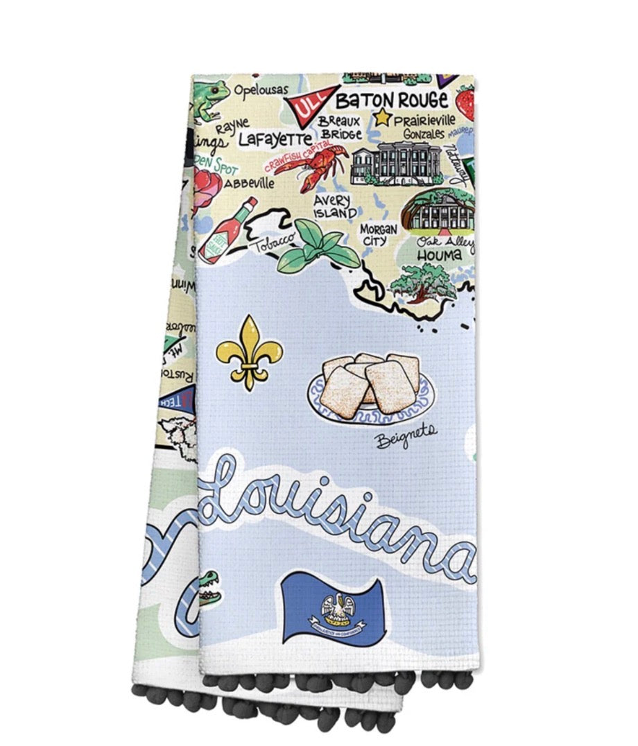 Louisiana Tea Towel