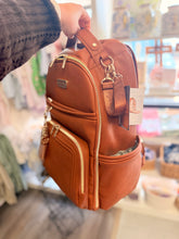 Cognac Boss Plus Backpack Diaper Bag