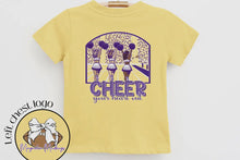Preorder Cheerleaders | Purple + Gold | Football Kid’s Tee