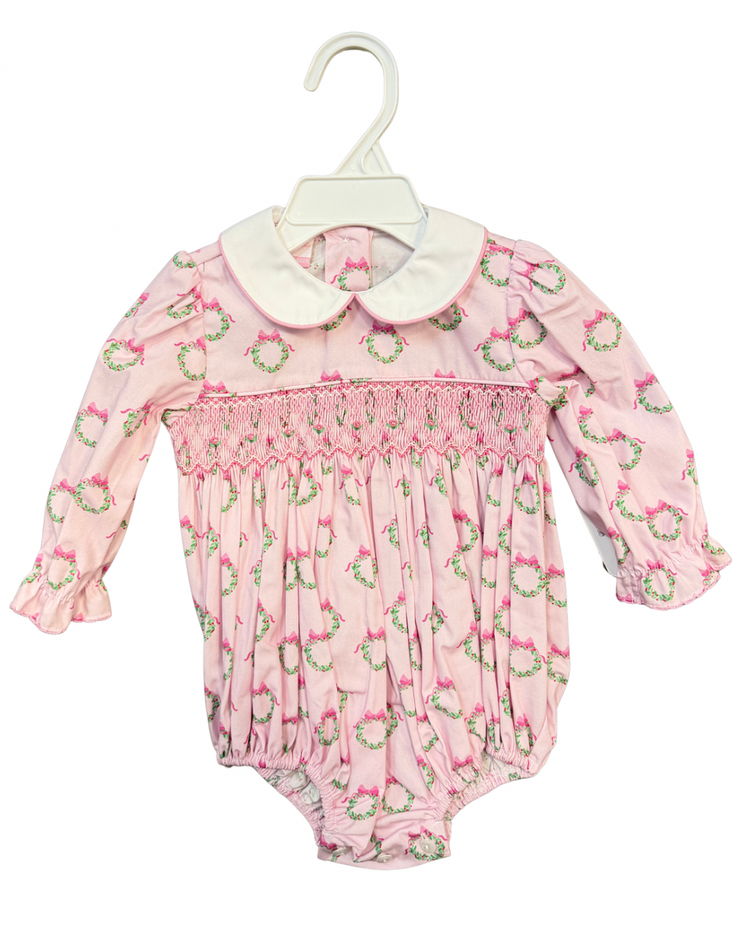 Pink Wreath Girls Bubble