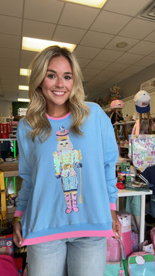 Preorder Sequin Colorful Nutcracker Sweater
