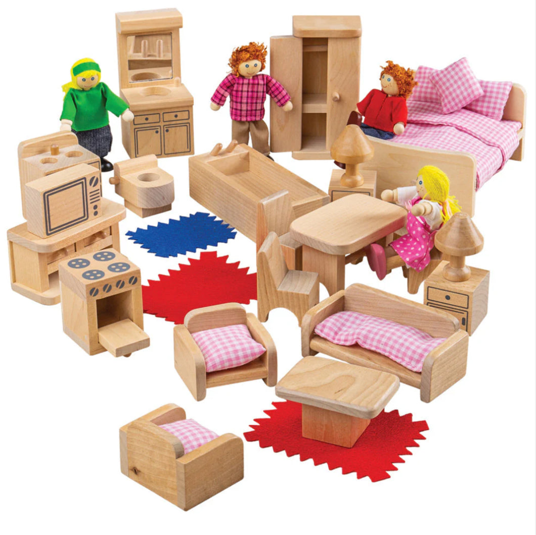 Doll Family and Furniture