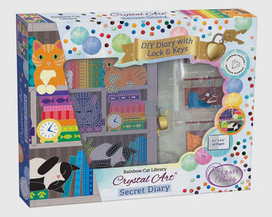 Crystal Art Secert Diary Kit