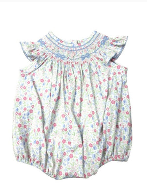 In Full Bloom Smocked Geo Bubble