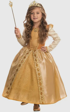 Majestic Golden Princess Costume
