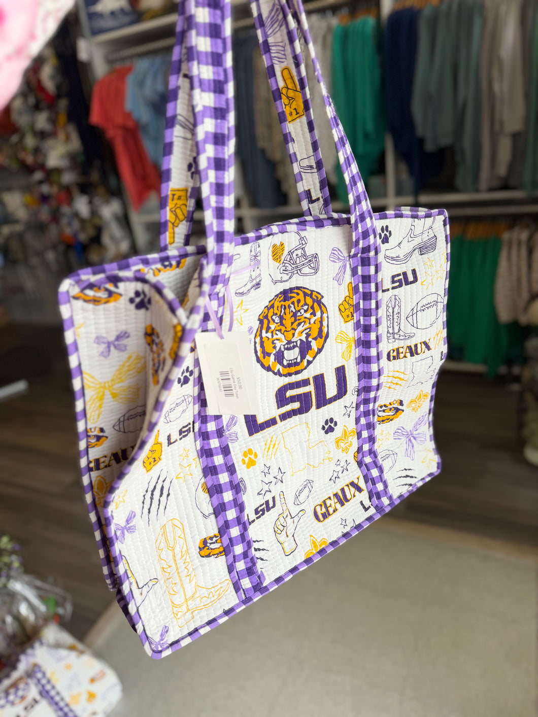 LSu Game Day Totes