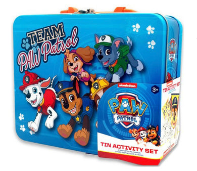 Paw Patrol Tin Activity Carry Along Box