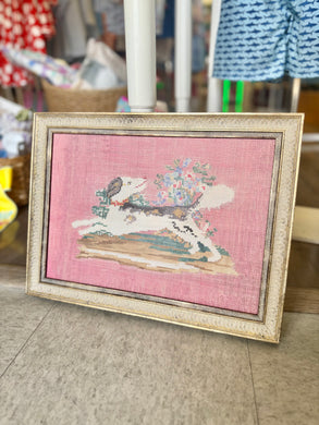 Embroidered Pup