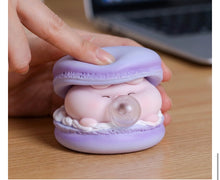 Drooling Sleepy Macaron Animal Squishy