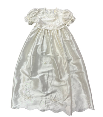 Medley of Rosettes Silk Gown and Bonnet