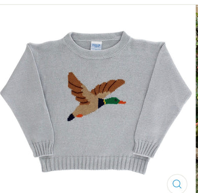 Crew Neck Duck Sweater