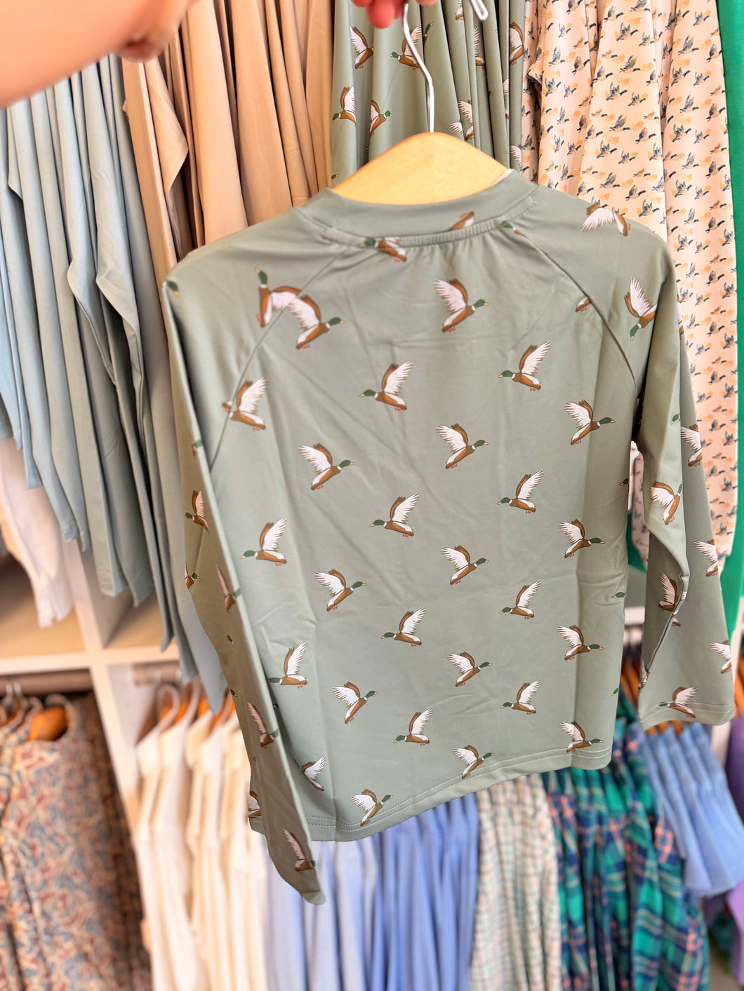 Southbound Performance Tee Duck Print