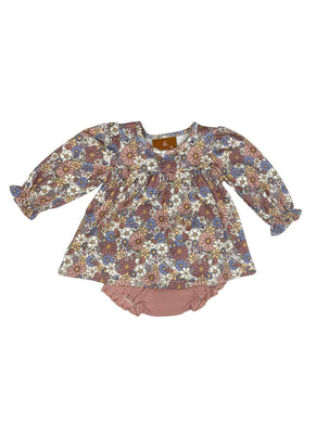 Rose Floral Bloomer Set