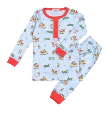 Cajun Christmas Pima Loungewear Set