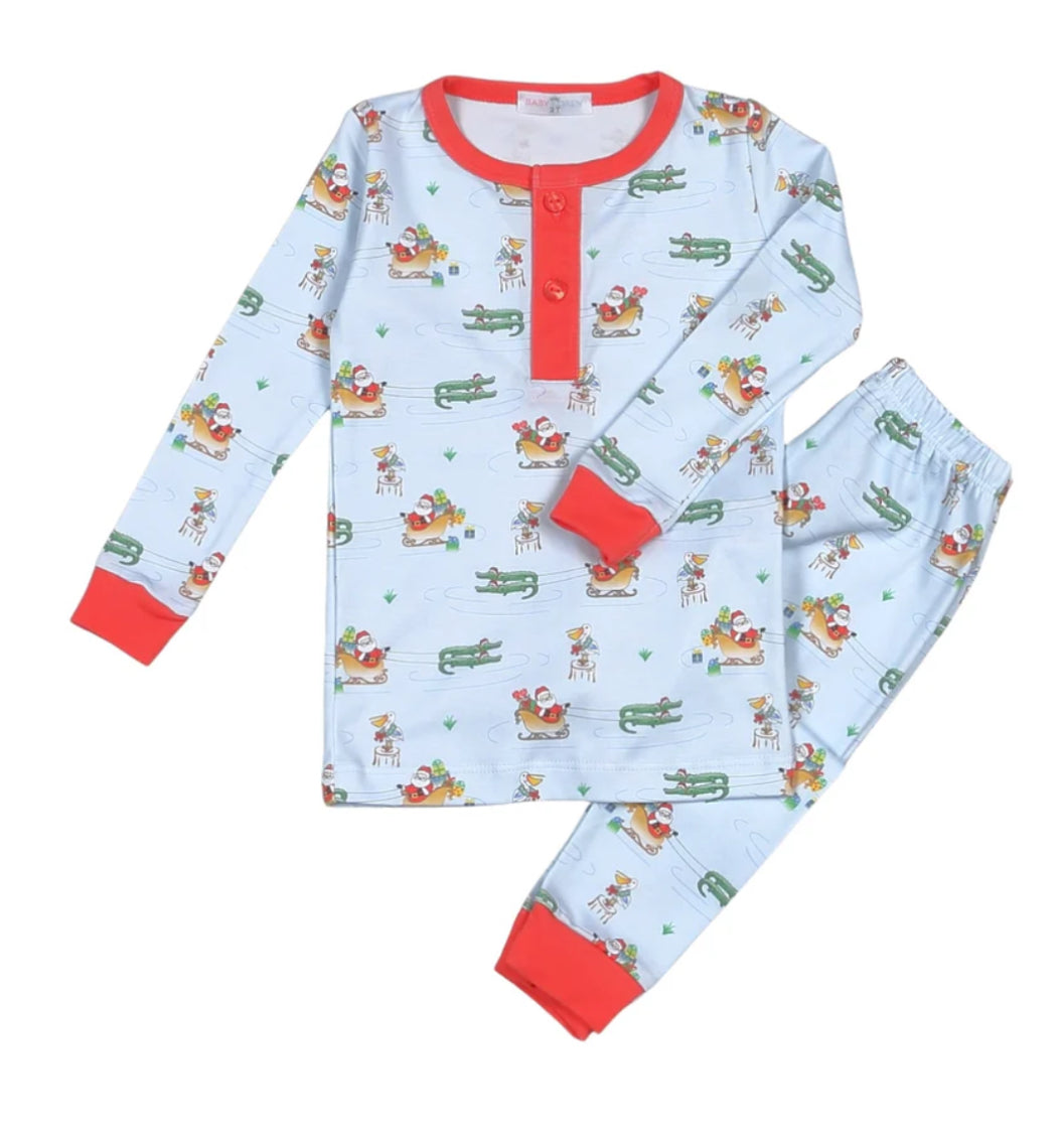 Cajun Christmas Pima Loungewear Set