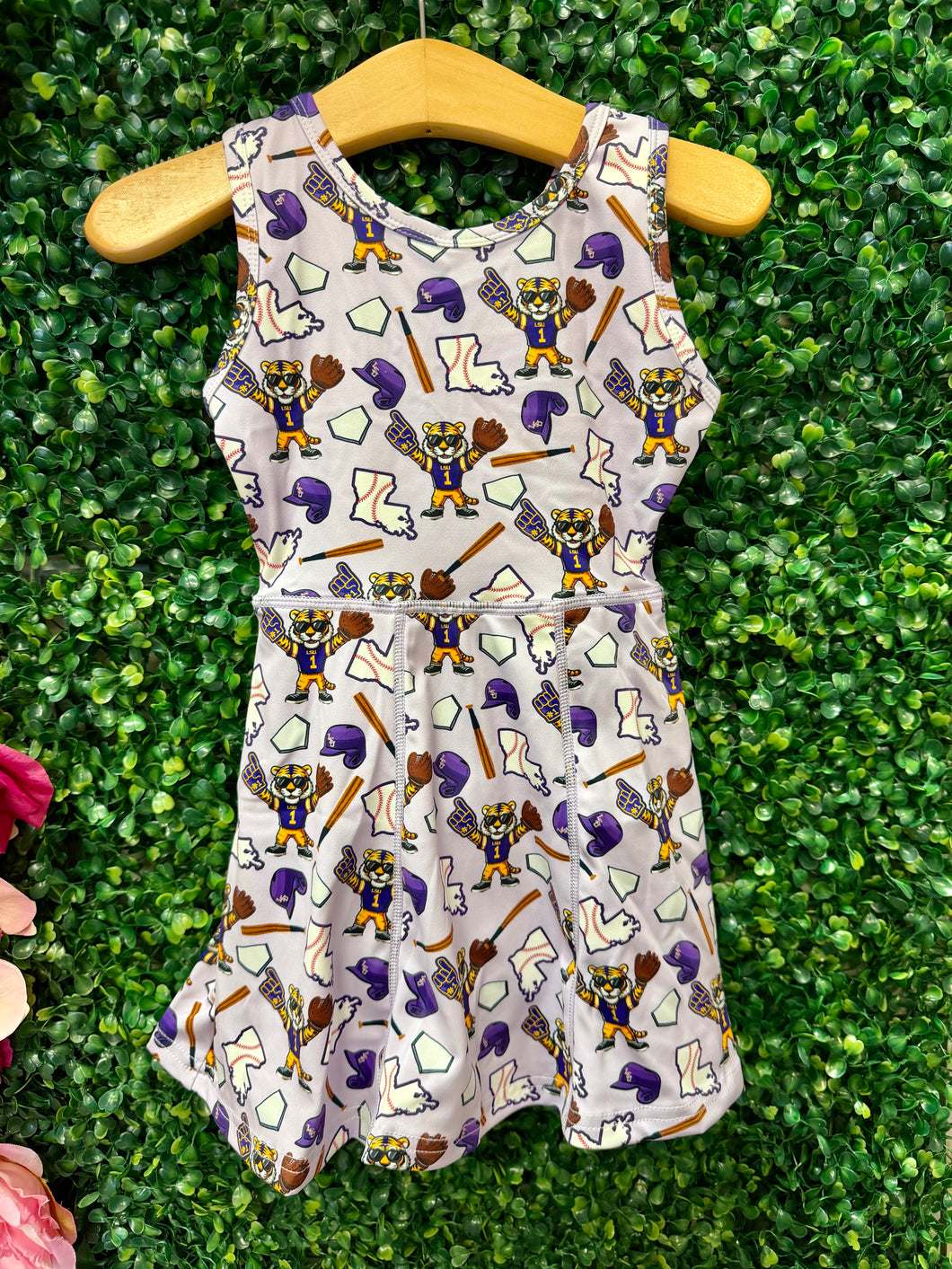 Gameday Tennis Dress w/ Built in Shorts