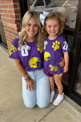 Preorder Purple Game Day Sequins