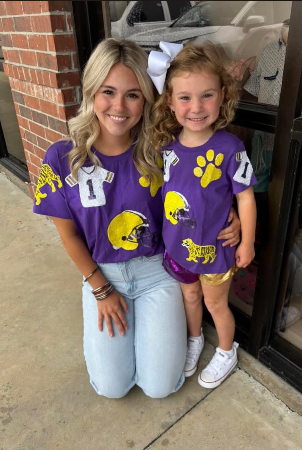 Preorder Purple Game Day Sequins
