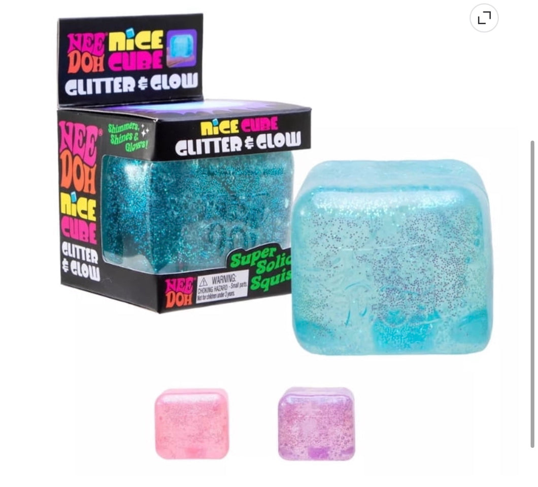 Addie’s Nice Cube Glitter & Glow Needoh