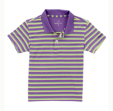 Boys Mardi Gras Polo Fat Tuesday