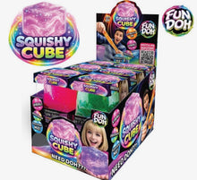 Fun Doh Squish  Sparkle Cube
