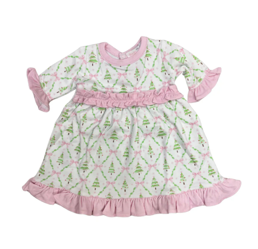 Holly Night Pima Doll Morning Gown