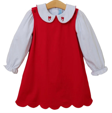Holiday Bow Dress Set