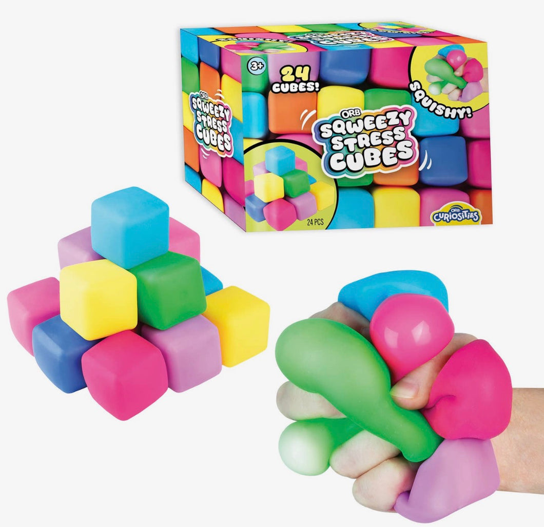 Sqweezy Stress Cubes