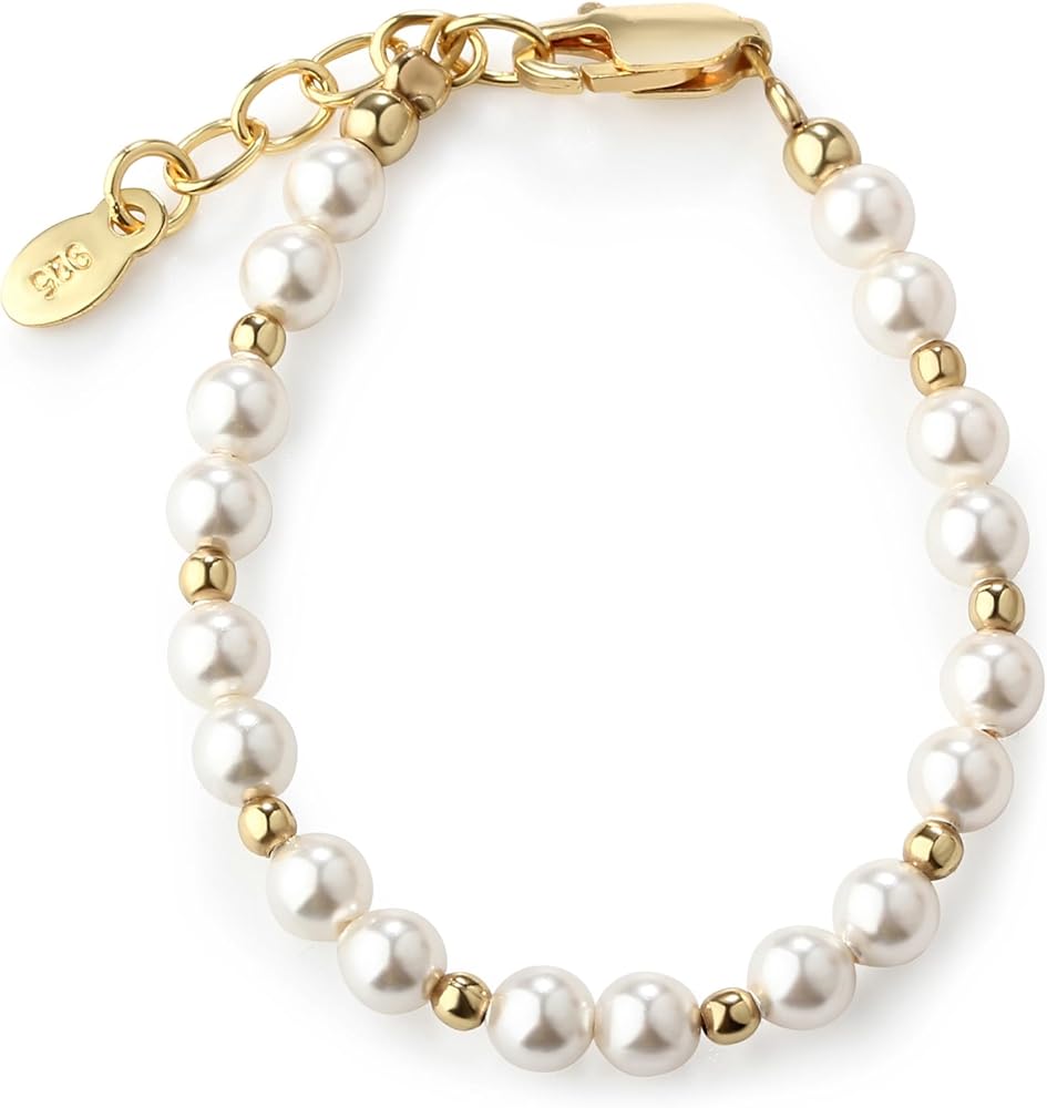 Gold and Pearl Gold Platted Bracelet