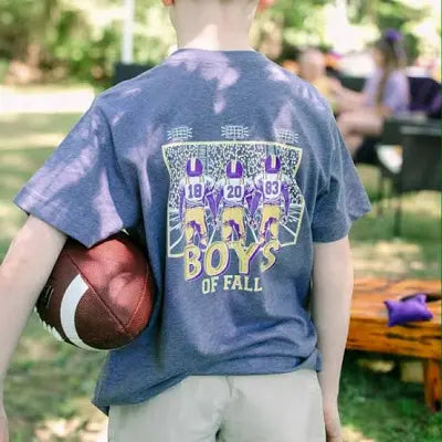 Boys of Fall Kid's Football Tee