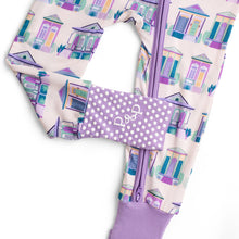 Home Sweet NOLA Bamboo Zippie Pajamas