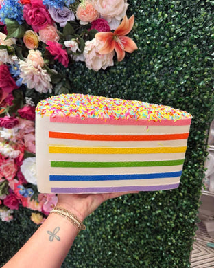 Rainbow Jumbo Cake