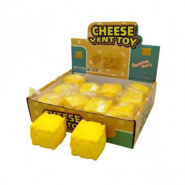 Cheese Vent Square Squishy