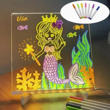 Glowing Acrylic Drawing Board