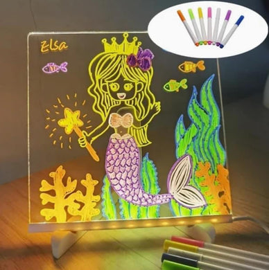 Glowing Acrylic Drawing Board