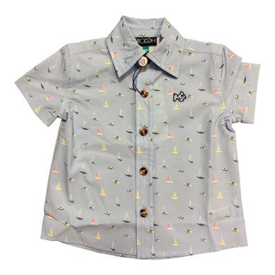 Sailing Button Down Short Sleeve