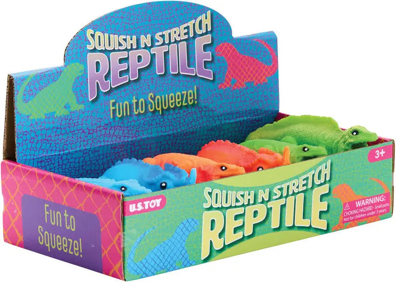 Squish & Strech Reptile Toys