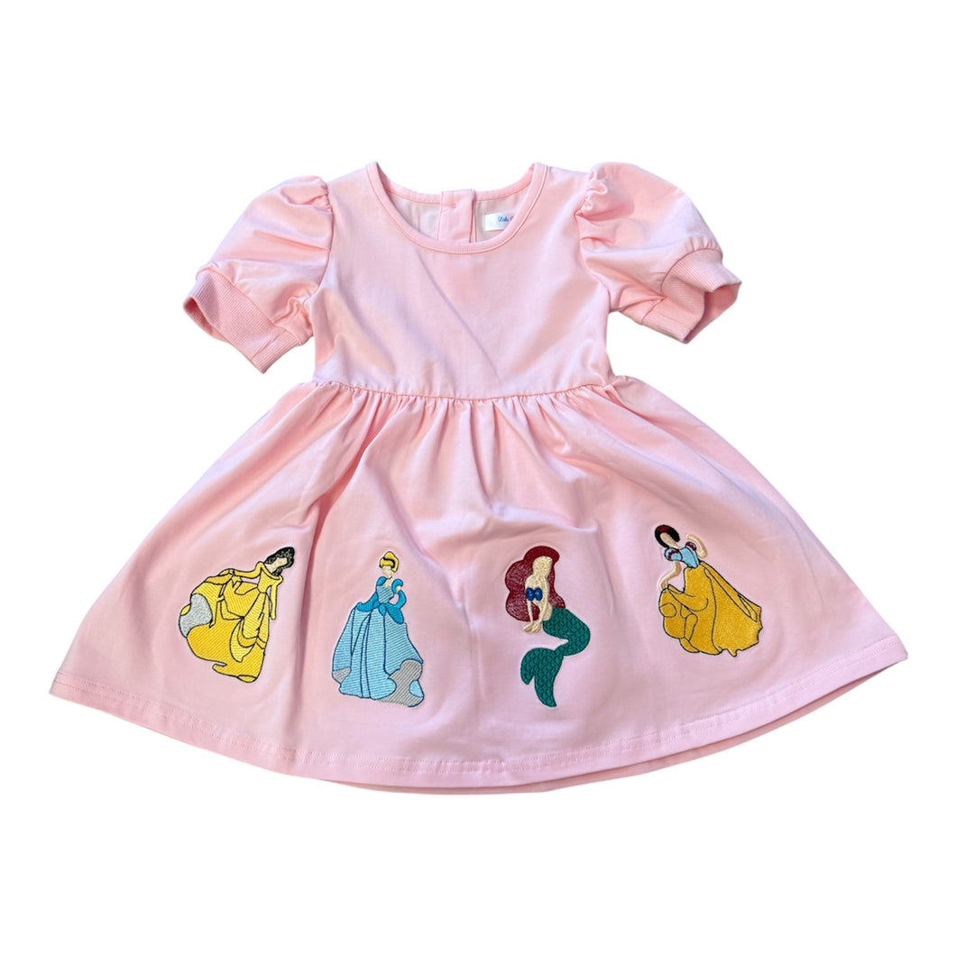 Embroidered Princess Dress