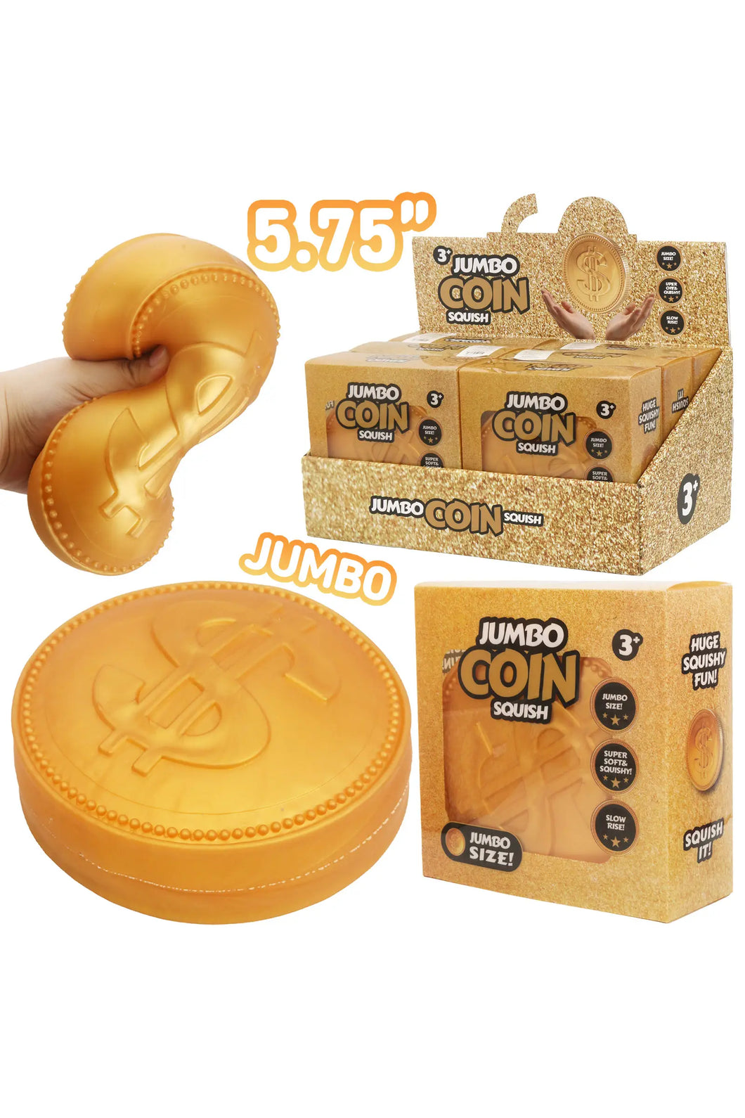 Jumbo Coin Squishy