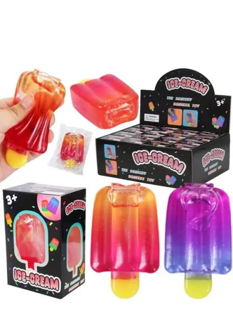 Jelly Popsicle Two Tone Sticky Squishy