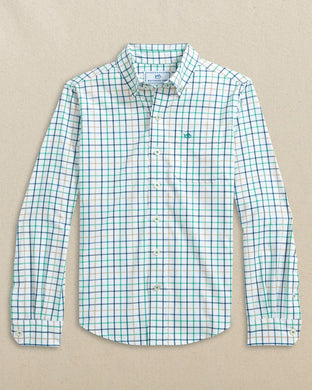 Persian Green Button Down