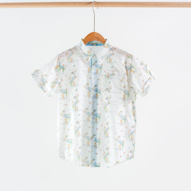 Pelican Bay Short Sleeve Collared Shirt