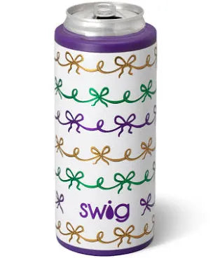 MArdi Gras Can Cooler