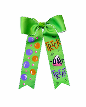 Painted Halloween Bow