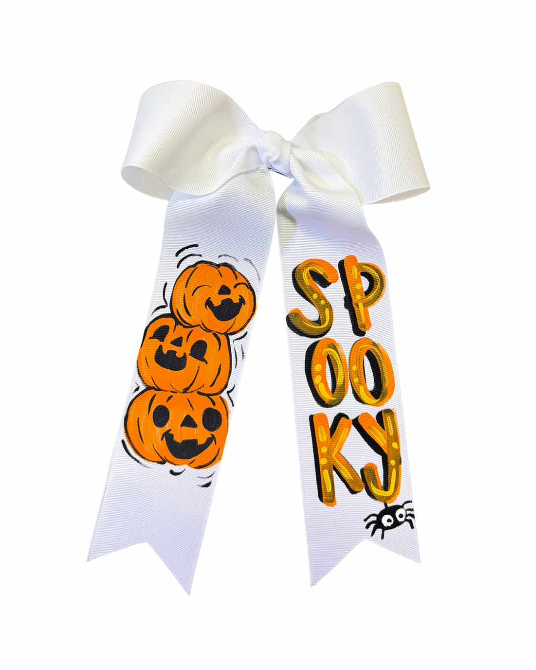 Painted Halloween Bow