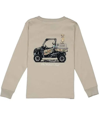 Boys Trail Tradition LS Linen
