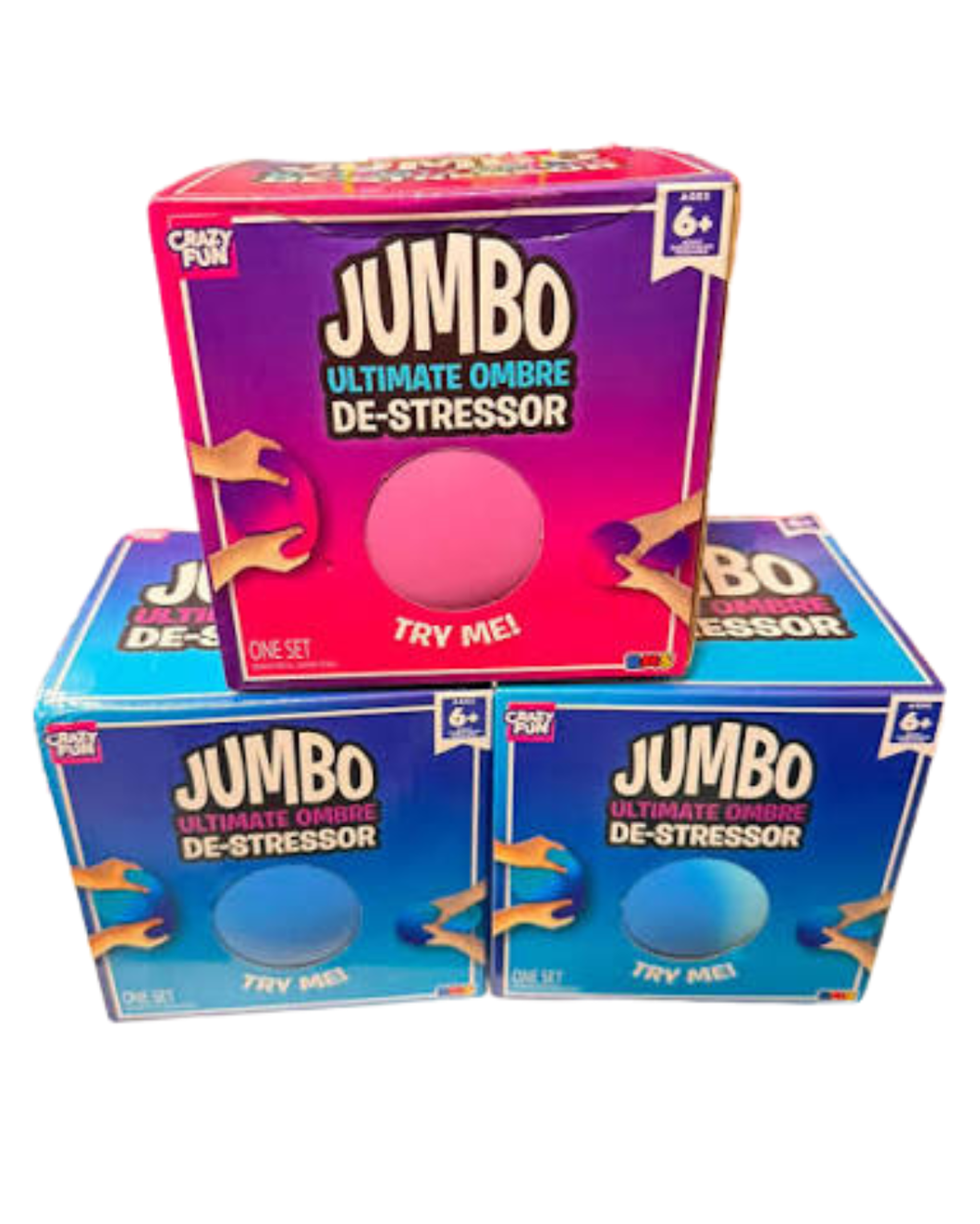 Jumbo Ombre Stress Ball