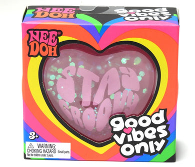 Addie's Good Vibes Only Heart Needoh