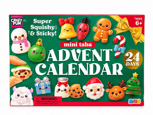 Crazy Fun 24 Days Till Christmas Squishy Advent Calendar